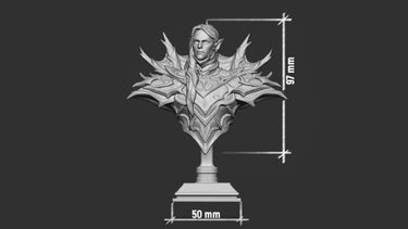 Hork the Merciful Bust